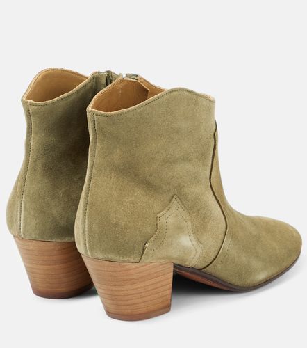 Stivaletti Dicker in suede - Isabel Marant - Modalova
