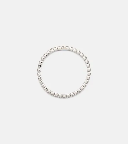 Single Thread 18kt white gold ring with diamonds - Shay Jewelry - Modalova