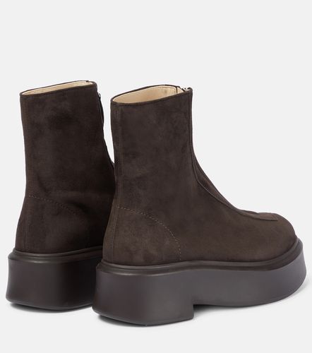 Zipped Boot 1 suede ankle boots - The Row - Modalova