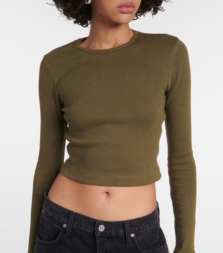 X Hailey Bieber crop top de jersey - Wardrobe.NYC - Modalova