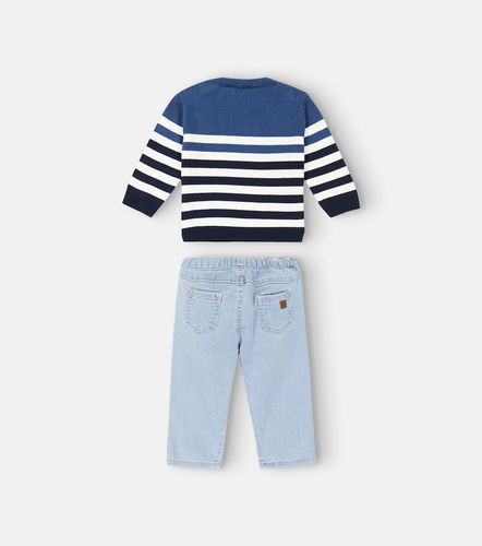 Bebé - set de jersey y jeans a rayas - Tartine et Chocolat - Modalova