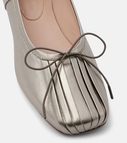 Bailarinas Classic de piel plisadas - Simone Rocha - Modalova