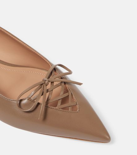 Hedy 10 leather ballet flats - Malone Souliers - Modalova