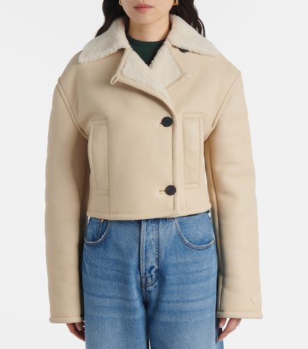 Marino cropped shearling jacket - Jacquemus - Modalova