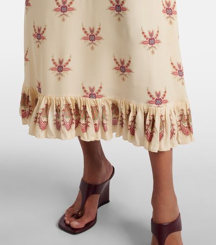 Etro Cutout printed midi dress - Etro - Modalova