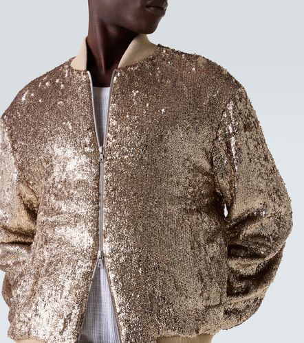Sequined bomber jacket - Dries Van Noten - Modalova
