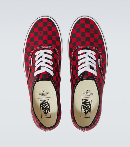 X Vans VLogo checked sneakers - Valentino Garavani - Modalova