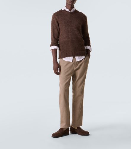 Pantalones rectos Oscar de algodón y cachemir - Frescobol Carioca - Modalova