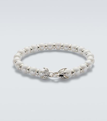 Pulsera de perlas y plata de ley - David Yurman - Modalova