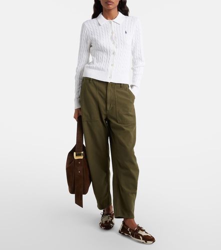 Cárdigan trenzado de algodón - Polo Ralph Lauren - Modalova