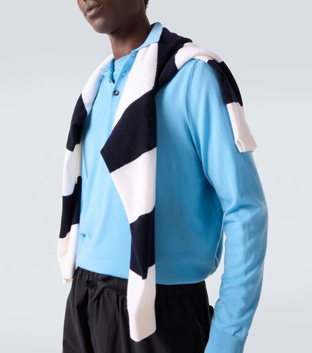 Allude Virgin wool polo sweater - Allude - Modalova