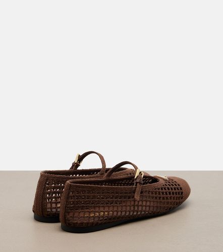 Prada Crochet Mary Jane flats - Prada - Modalova
