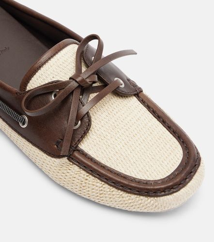 Slippers Monili aus Canvas - Brunello Cucinelli - Modalova