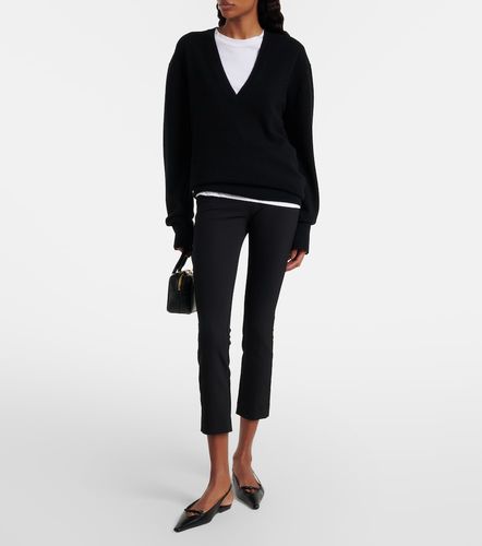 Scuba cropped slim pants - Veronica Beard - Modalova
