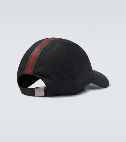Web Stripe canvas baseball cap - Gucci - Modalova