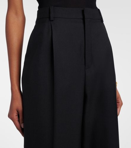 Saint Laurent Weite Hose aus Wolle - Saint Laurent - Modalova