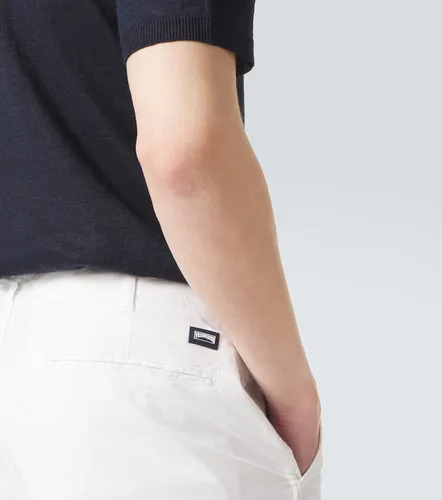 Cotton-blend satin Bermuda shorts - Vilebrequin - Modalova
