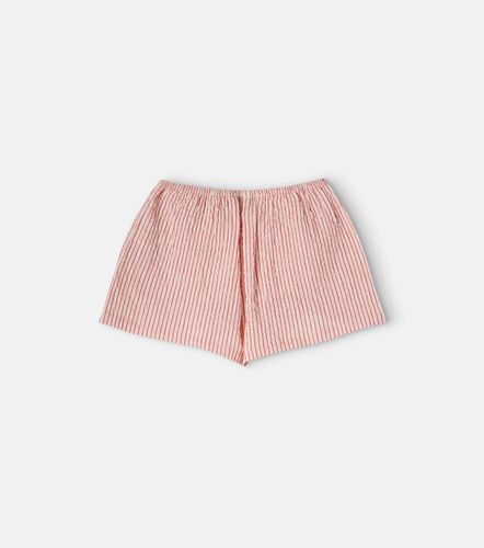Konges Sløjd Shorts Ellie de sirsaca de algodón a rayas - Konges Slojd - Modalova