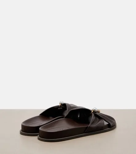 Rafi embellished leather sandals - Jimmy Choo - Modalova