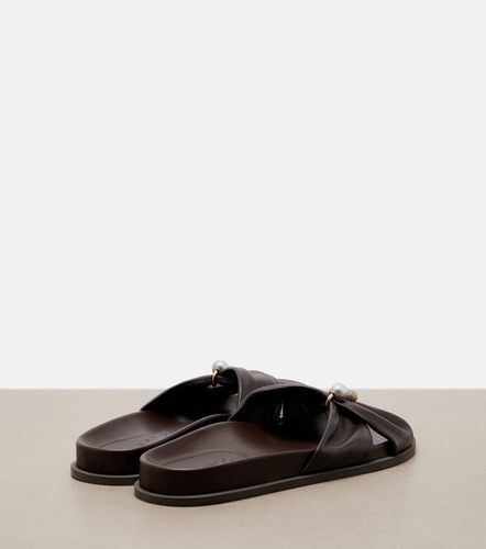 Sandalias Rafi de piel adornadas - Jimmy Choo - Modalova