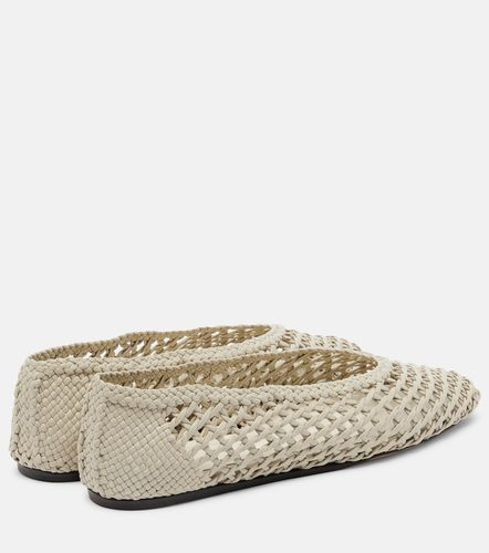 Regency woven leather ballet flats - Le Monde Beryl - Modalova