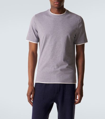 Camiseta de jersey de algodón - Brunello Cucinelli - Modalova