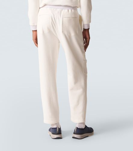 Pantalones deportivos de jersey de algodón - Brunello Cucinelli - Modalova
