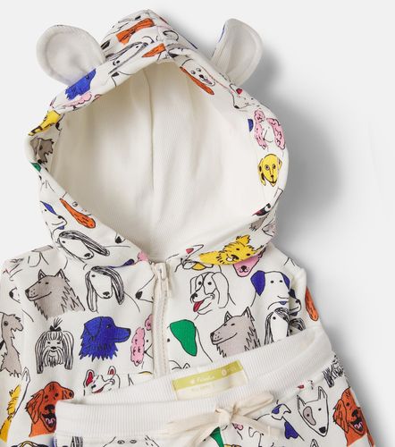 Fábula Bebé - Set de sudadera con capucha y pantalones en mezcla de algodón - Fabula - Modalova