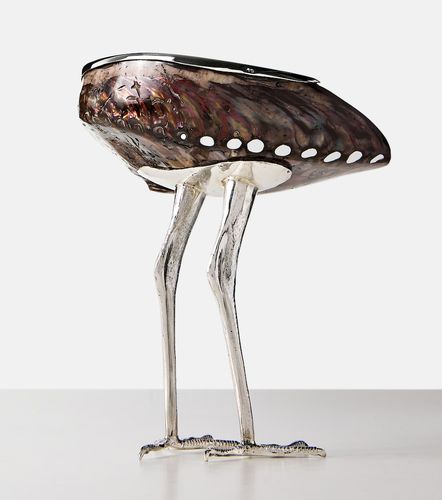 Objeto decorativo Bird Edit de concha y plata de ley - Tavares 1922 - Modalova