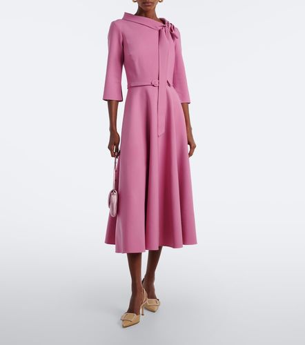 Midikleid aus einem Wollgemisch - Oscar de la Renta - Modalova