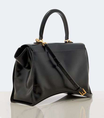 Hourglass Avenue Medium leather top-handle bag - Balenciaga - Modalova