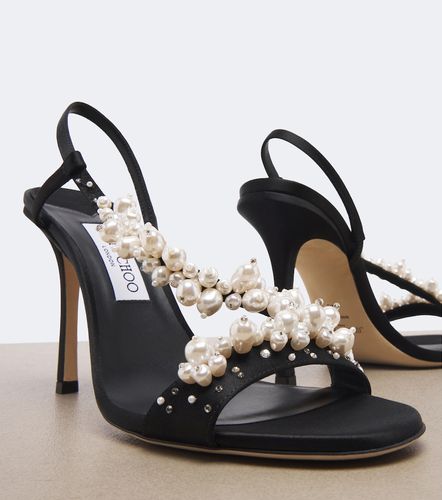 Sandali slingback Irina in raso - Jimmy Choo - Modalova