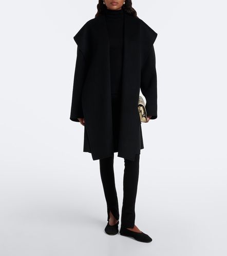 Toteme Hooded wool coat - Toteme - Modalova