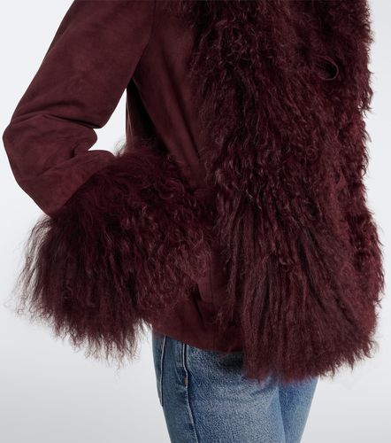 Giacca Sammy in suede con shearling - Rixo - Modalova