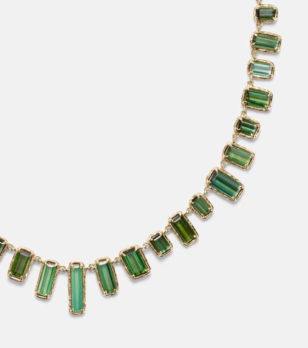 Collar Bermuda Botany Eternity de oro de 18 ct con turmalina - Octavia Elizabeth - Modalova