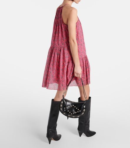 Vestido corto Kayne de algodón estampado - Marant Etoile - Modalova