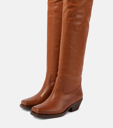 Amati leather over-the-knee boots - Isabel Marant - Modalova