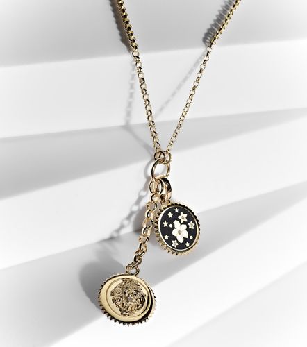 Strength Resilience 18kt chain necklace with diamonds - FoundRae - Modalova