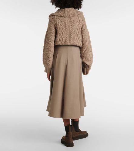 Brunello Cucinelli Wool midi skirt - Brunello Cucinelli - Modalova