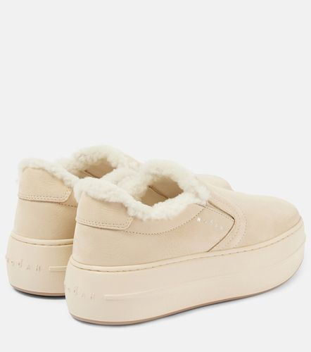 Skyscraper suede platform slip-on sneakers - Hogan - Modalova