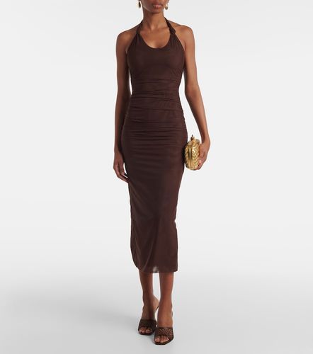 Abito midi Jacques Knot con ruches - SIR - Modalova