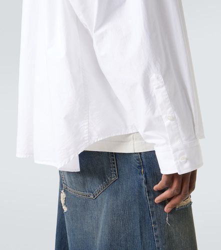 Camicia in jersey e popeline di cotone - Balenciaga - Modalova