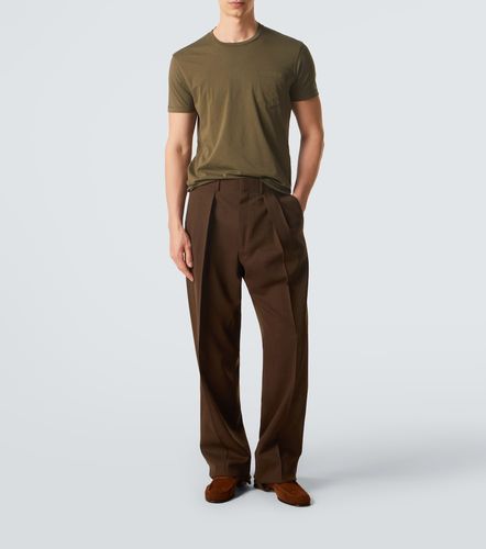 Camiseta de algodón y seda - Tom Ford - Modalova