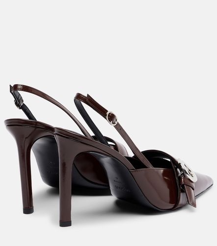 Belt Stiletto leather slingback pumps - Coperni - Modalova