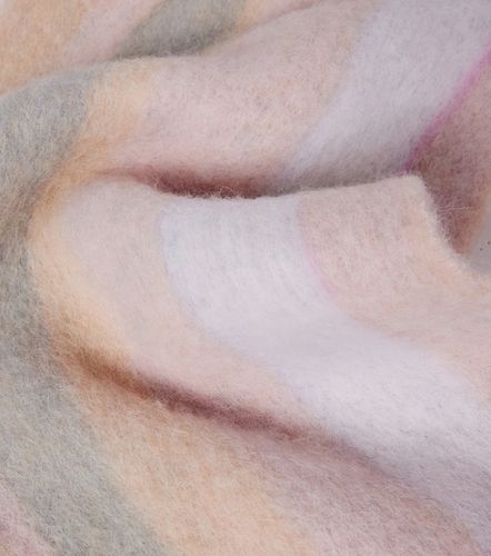 Striped alpaca and wool-blend scarf - Loewe - Modalova