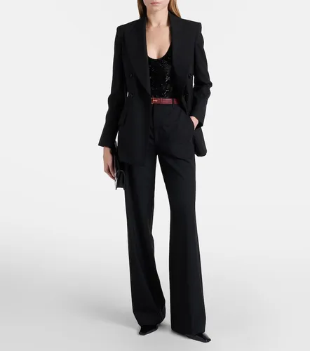 GG embellished chenille bodysuit - Gucci - Modalova