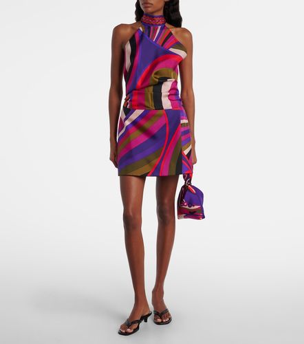 Pucci Iride silk wrap skirt - Pucci - Modalova