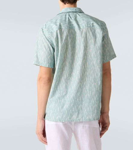Camicia da bowling in misto cotone con stampa - Canali - Modalova