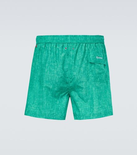 Kiton Logo swim trunks - Kiton - Modalova