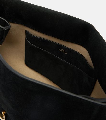 Toteme T-Lock suede shoulder bag - Toteme - Modalova